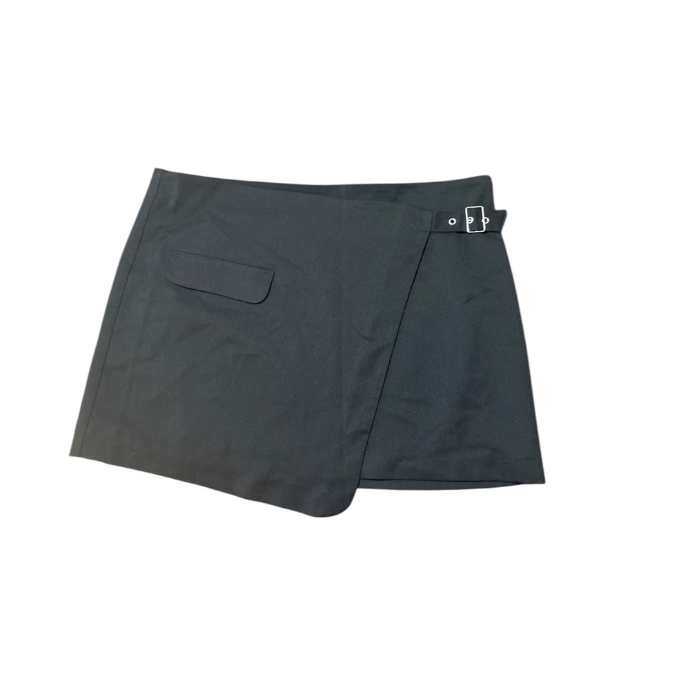 H&M Black Wrap Skirt